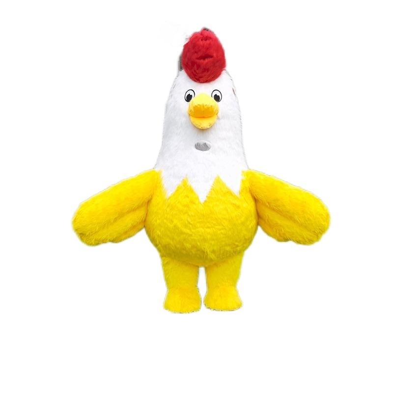 Giant inflatable chicken mascot costume  cosplay party carnival adult dress kid birthday advertising dancing wedding