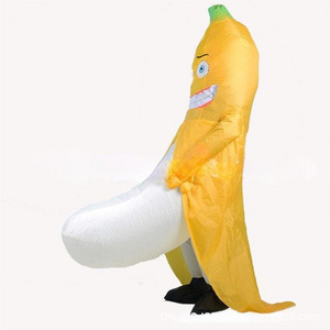 inflatable Sleazy banana mascot costume  cosplay party carnival adult dress kid birthday advertising dancing wedding