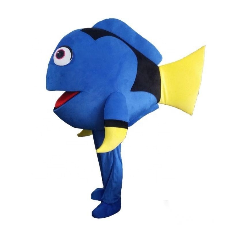 cute fish mascot costume cosplay party carnival costume adult dress kid birthday advertising dancing wedding