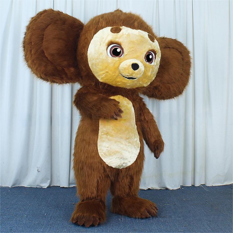 Big eared monkey inflatable  mascot costume  cosplay party carnival adult dress kid birthday advertising dancing wedding