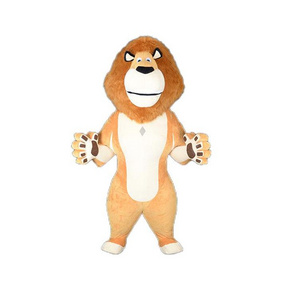 Giant Cartoon Lion inflatable  mascot costume  cosplay party carnival adult dress kid birthday advertising dancing wedding