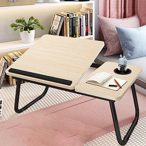 Factory Cheap Price colorful design lap folding computer desk comfortable adjustable bed desk portable foldable laptop table