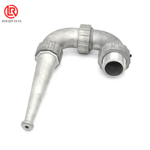 nozzle three-bend front flush spray gun duckbill rear sprinkler high-pressure cleaning aluminum alloy nozzle