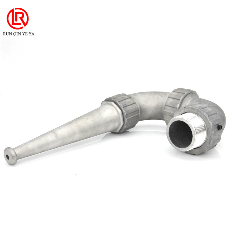 nozzle three-bend front flush spray gun duckbill rear sprinkler high-pressure cleaning aluminum alloy nozzle