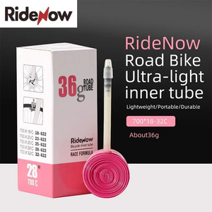 RideNow 1 Pcs Ultralight Bike Inner Tube 700 X18 32 Road MTB Bicycle TPU Material Tire 65mm Length French Valve Super Light