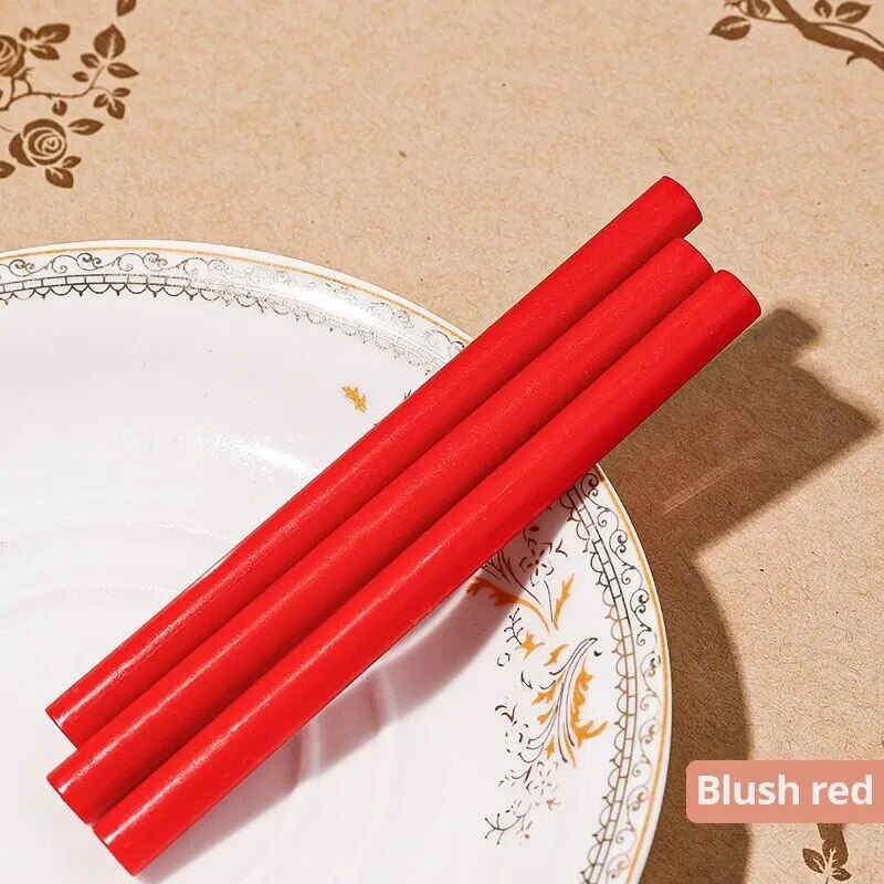 5pcs Wax Stick for Use With Glue Gun ,Black Hot-Melt Adhesive Gun, for Manual Diy Hot Melt Wax Sticks Handmade Tools