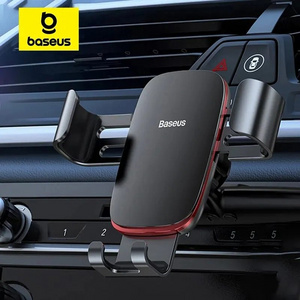 Baseus Car Phone Holder for Car Air Vent / CD Slot Mount Phone Holder Stand for iPhone Samsung Metal Gravity Mobile Phone Holder