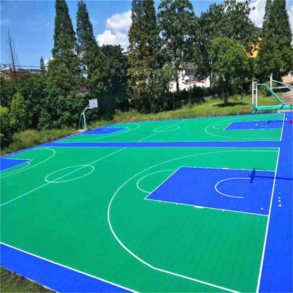 Kindergarten Assembled Floor Mat Outdoor Playground Basketball Court Volleyball Badminton Other Floating Plastic Floor Mat