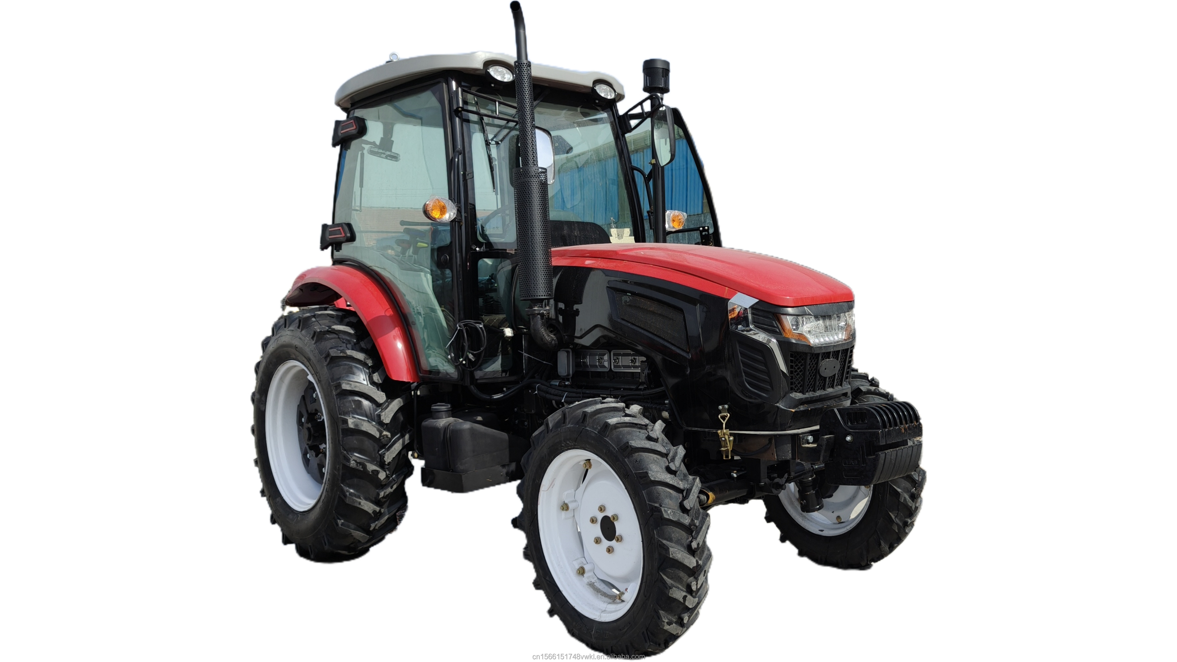 Low Price Chinese Small Farm Tractors Chalion Qln 704 4wd Tractor Agricola 4x4 70hp Farm Tractor For Rice Cultivation