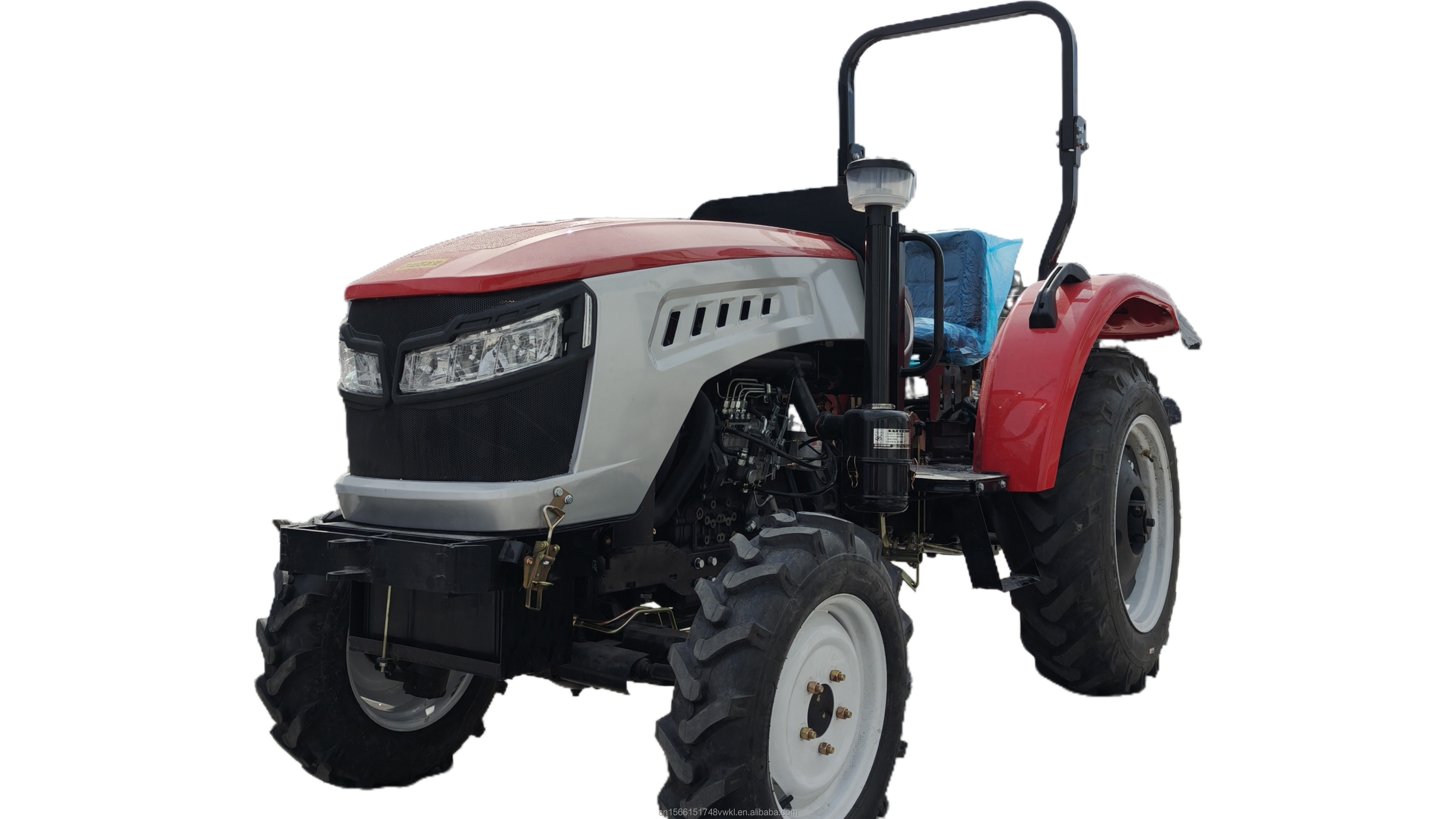 Low Price Chinese Small Farm Tractors Chalion Qln 704 4wd Tractor Agricola 4x4 70hp Farm Tractor For Rice Cultivation