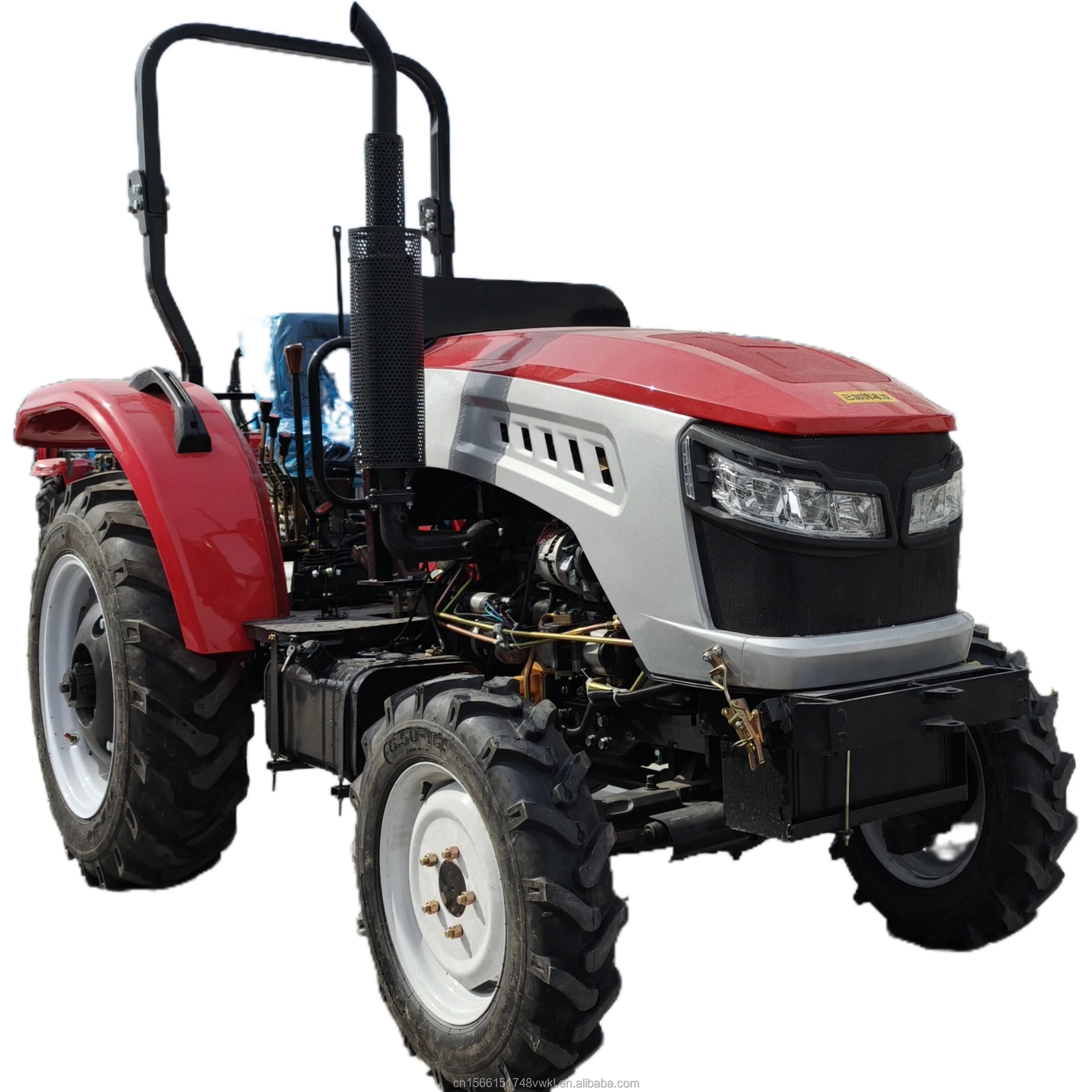 Low Price Chinese Small Farm Tractors Chalion Qln 704 4wd Tractor Agricola 4x4 70hp Farm Tractor For Rice Cultivation