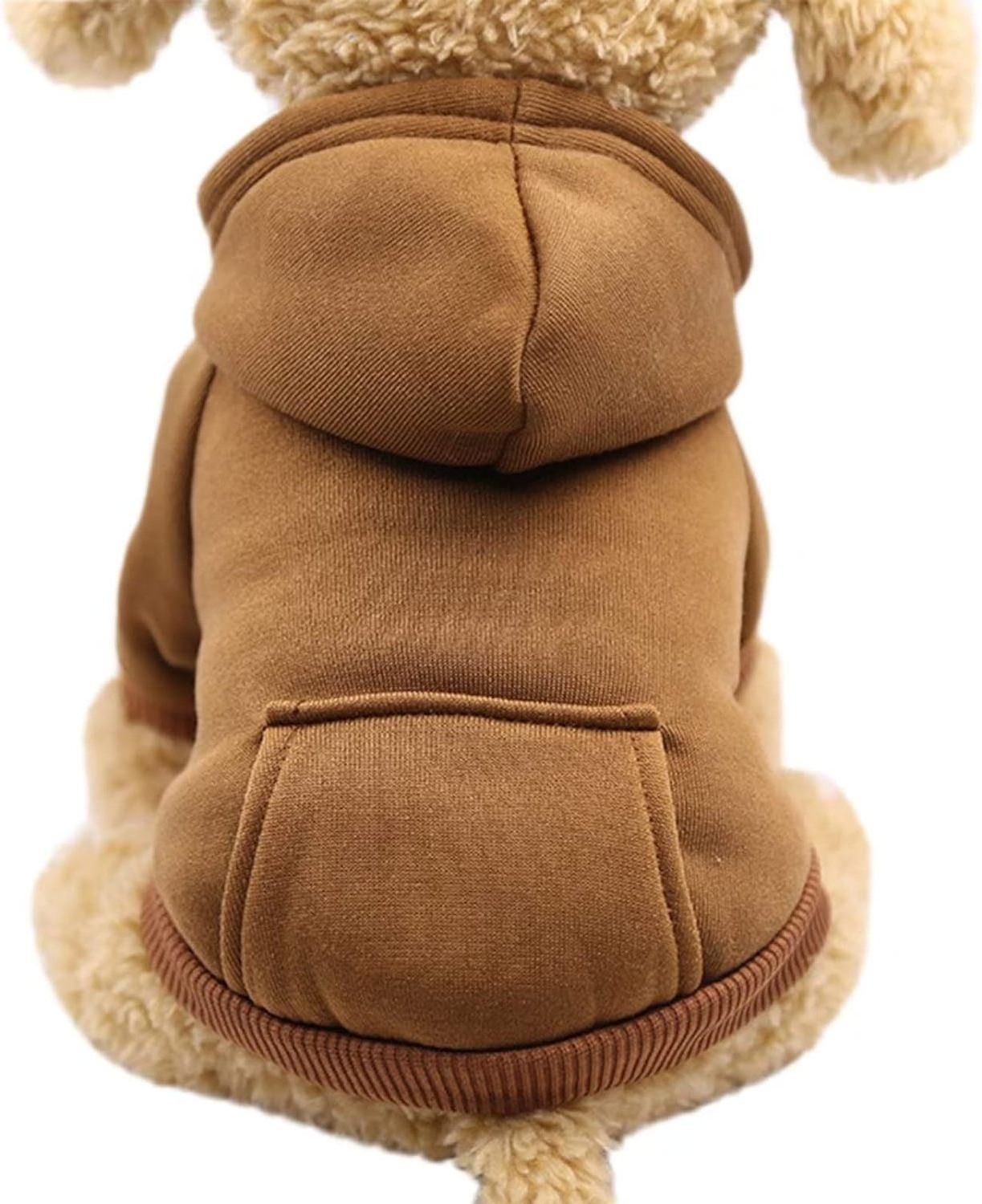 Manufacturer's Comfortable Warm Jacket Hoodie for Small Dogs Puppy Pet Clothes with Pocket for Cat Apparel Pet Warm Sweater