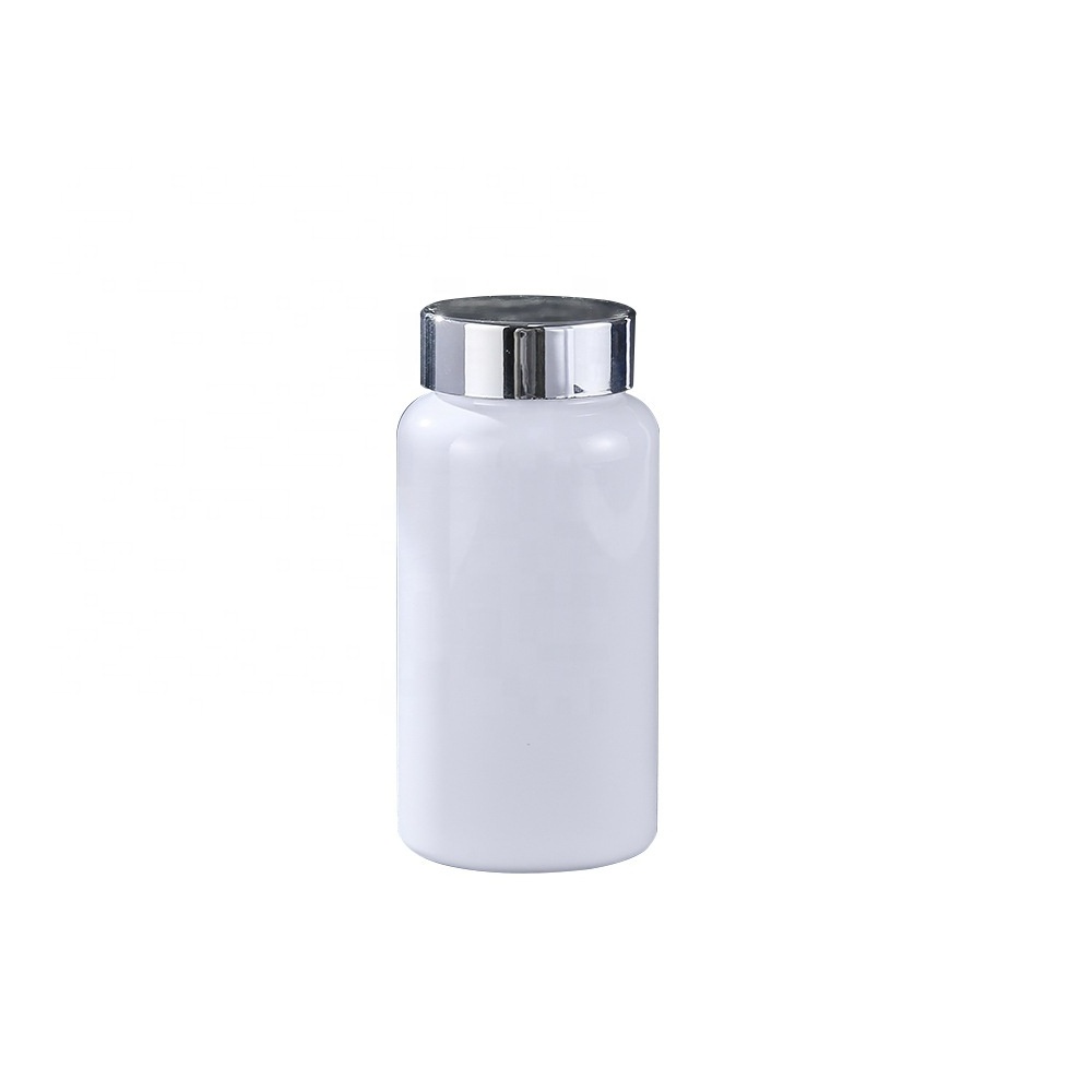 Medicine Plastic Packaging Child-proof PET White Pill Plastic Bottle Capsule Container Pill Bottle for Pharmaceutical