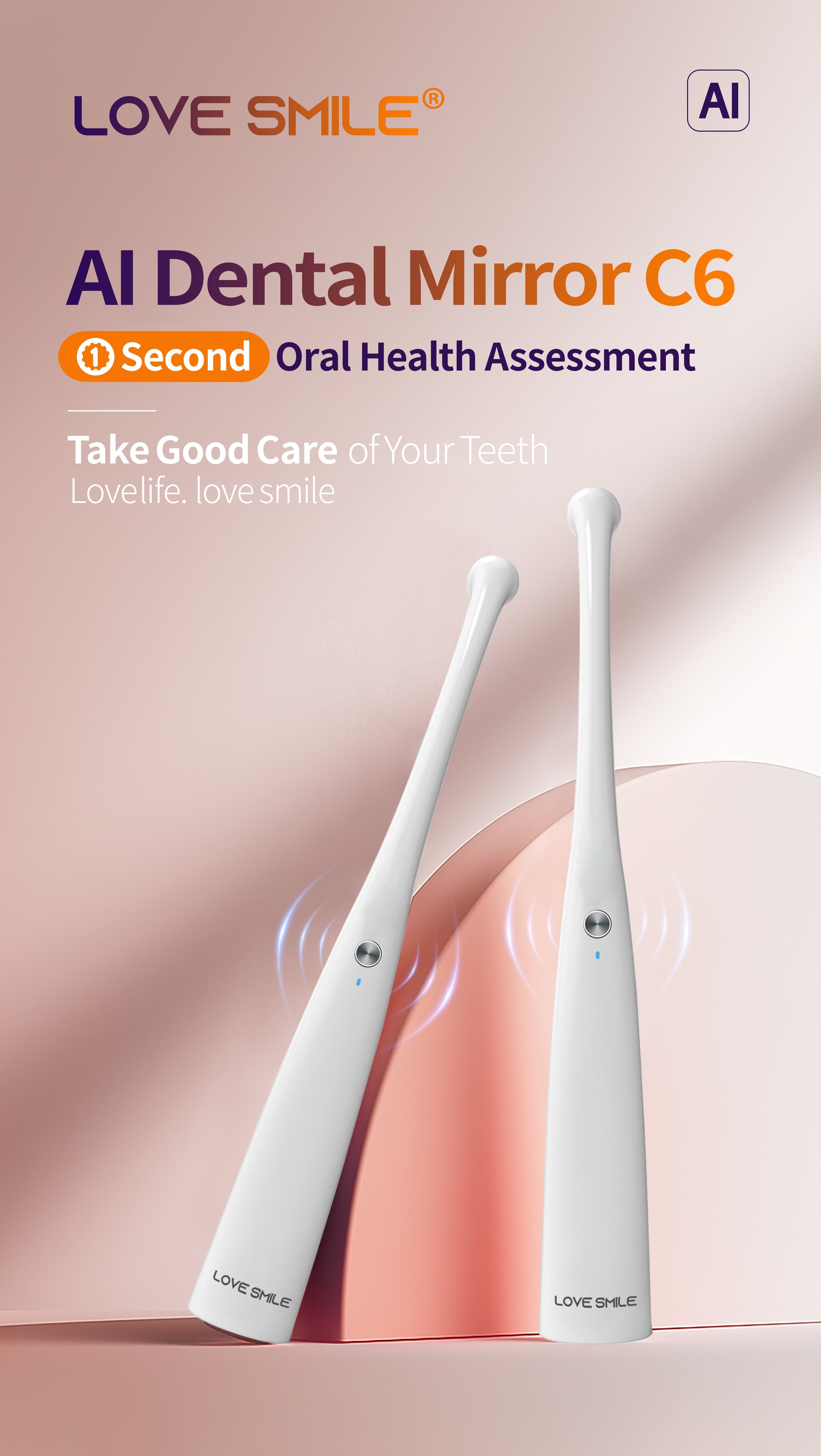 TOP SALES Oral health report Love Smile Oral AI Camera C6 good for oral health dental supplies