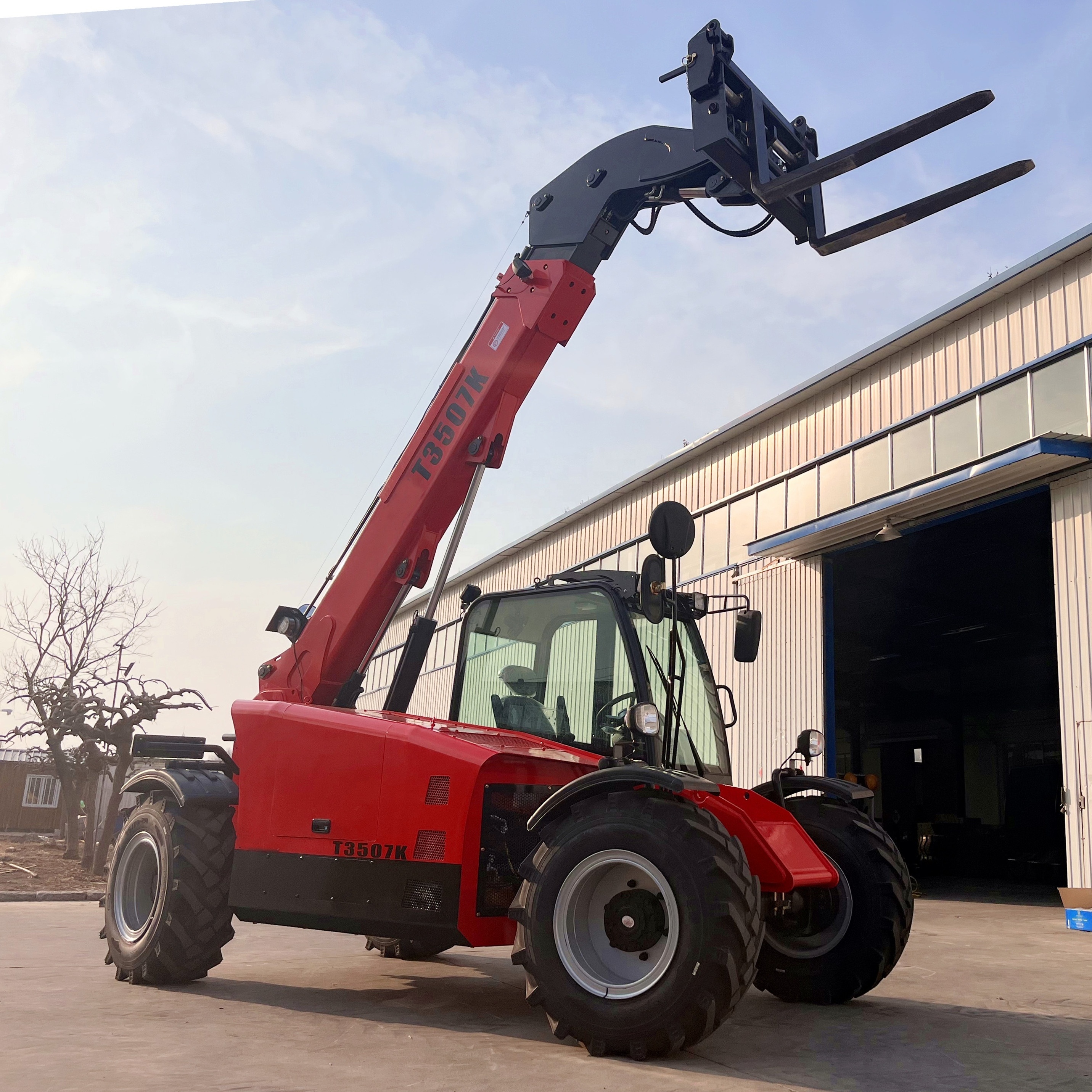 telehandler telescopic loader 3t capacity forklift crane jib boom for forklift attachment