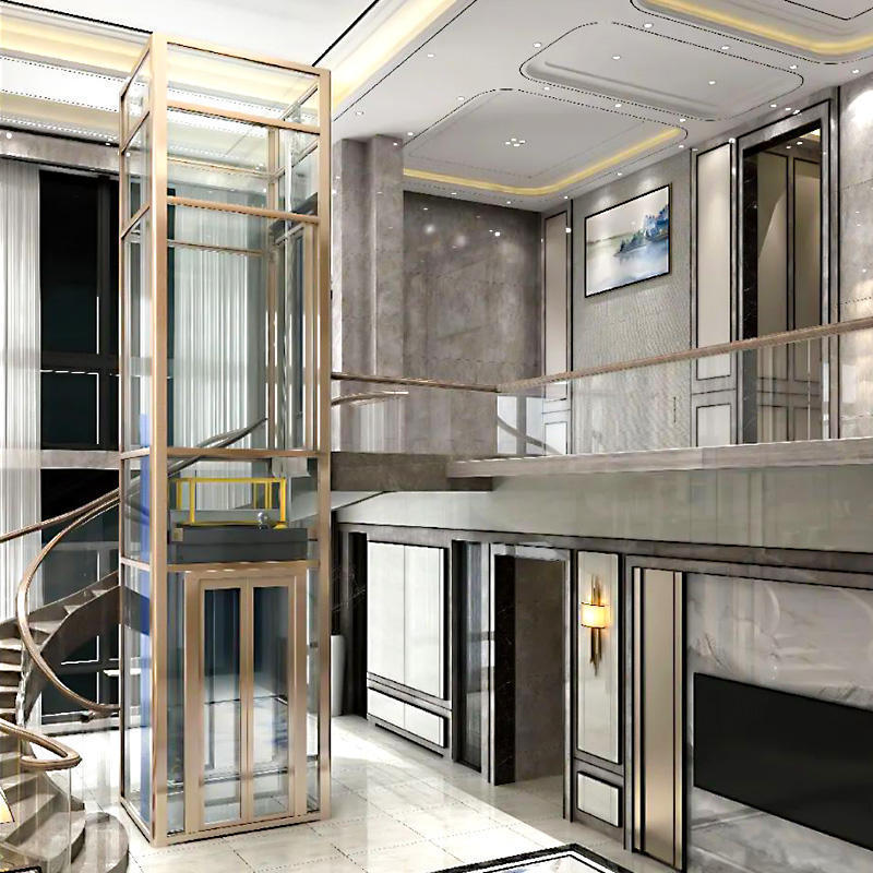 High quality Residential elevator small home lift vertical Mini House villa lift passenger elevators