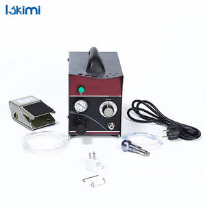 Jewelry Air Powered Engraver System Lakimi Single Ended Pneumatic Hand Engraving Machines LK-AGM01