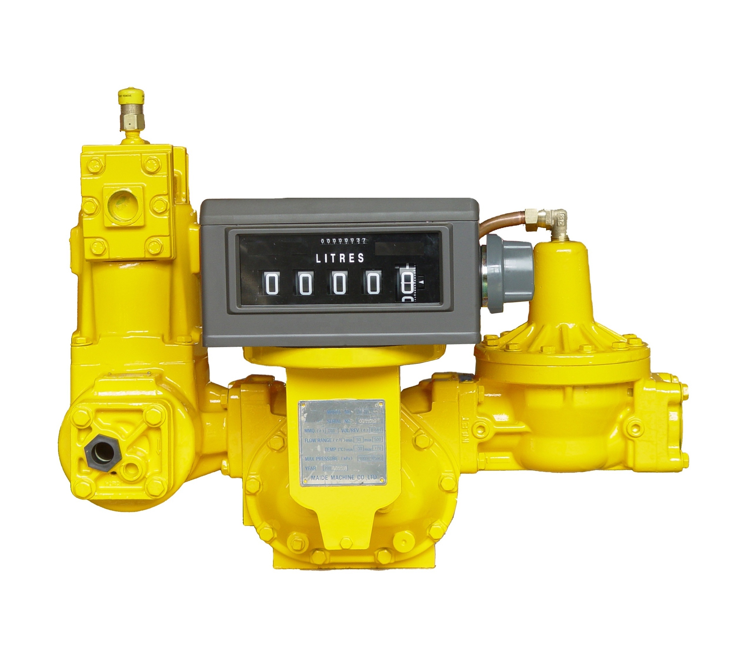 LPG Flow Meter/LPG Positive Displacement Meter with mechanical differential valve air eliminator and strainer