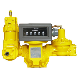 LPG Flow Meter/LPG Positive Displacement Meter with mechanical differential valve air eliminator and strainer