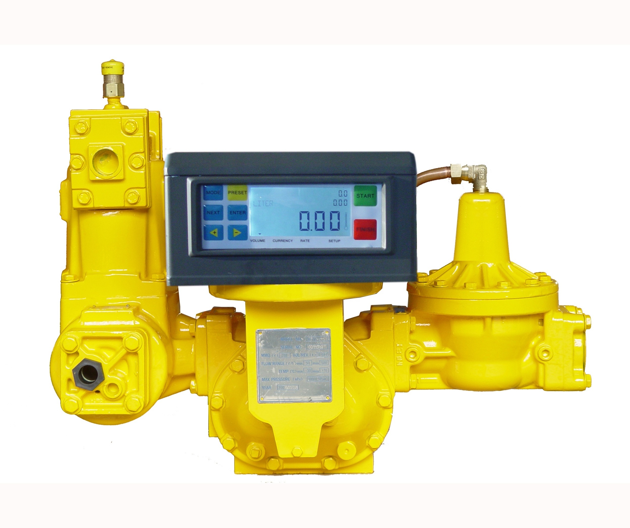 LPG Flow Meter/LPG Positive Displacement Meter with mechanical differential valve air eliminator and strainer