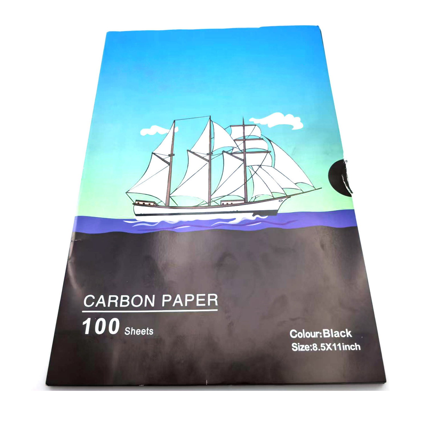 Black And Blue Carbon  Paper Handwriting 8.5*11inch Film Carbon Paper Graphite Carbon Transfer Paper For Invoice Book Art Supply