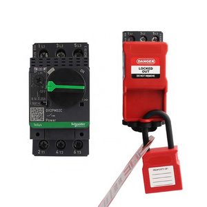 Knob Type Motor Protection Switch Safety Lockout Device,Installation Circuit Breaker Lockout With Max Clamping <=53.5mm