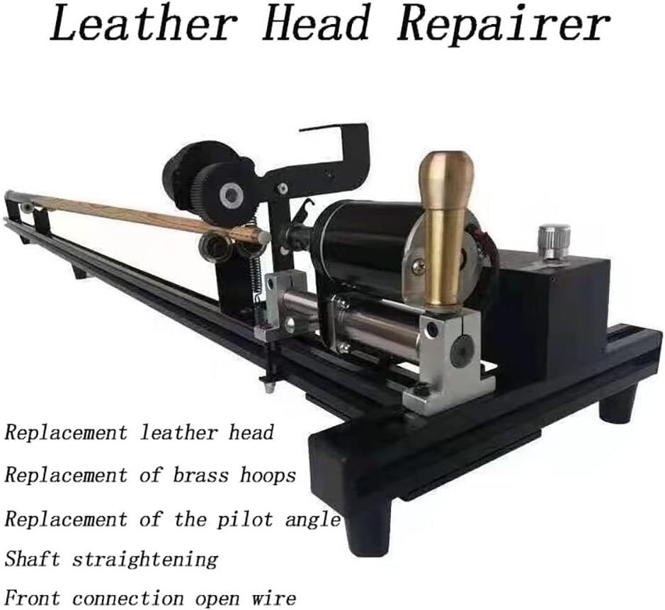 Multi Function snooker and pool cue tip repair & maintenance lathe