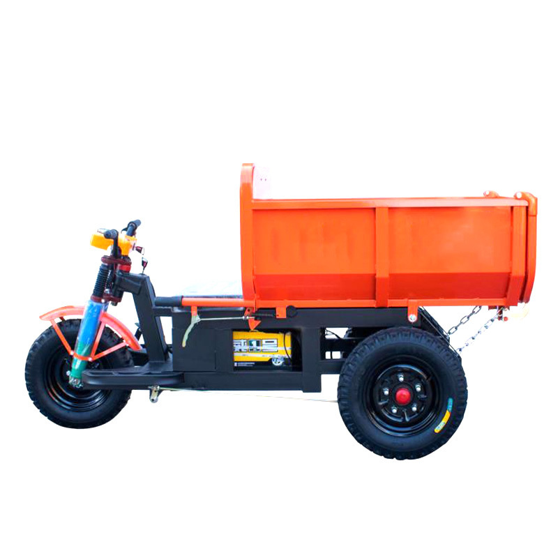 Good quality New type of Automatic unloading electric tricycles electro-hydraulic dump truck construction