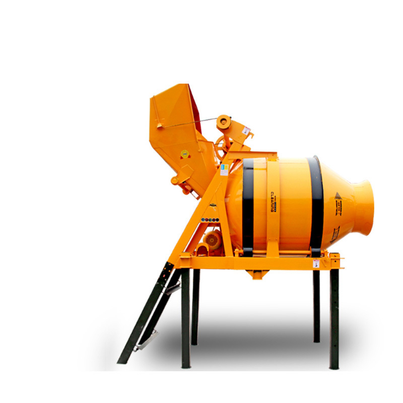 Hot Selling High Efficiency Self Loading Diesel fuel hydraulic lifting hopper JZR500 concrete mixer/Building machine JZR500 read