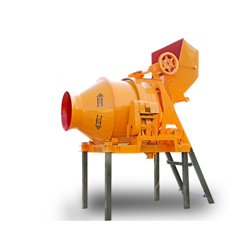 Hot Selling High Efficiency Self Loading Diesel fuel hydraulic lifting hopper JZR500 concrete mixer/Building machine JZR500 read