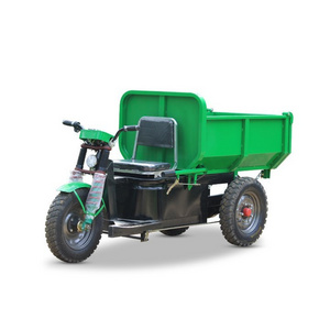 Good quality New type of Automatic unloading electric tricycles electro-hydraulic dump truck construction