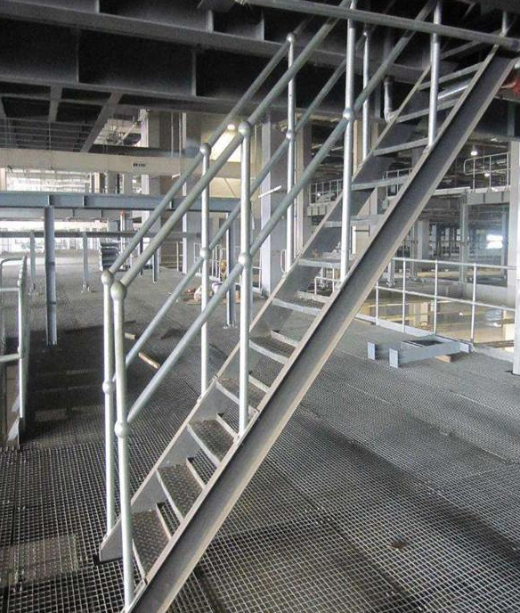 Outdoor gi galvanized stainless steel  railing stair railing in balustrade & handrail