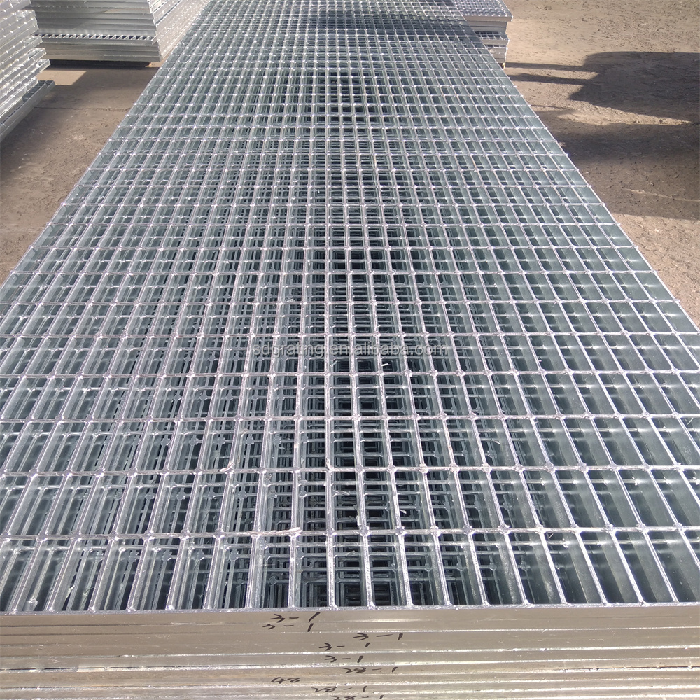 Structure floors building Parking Lot Hot Dipped Galvanized Walk Steel Catwalk Grating Weight Kg M2