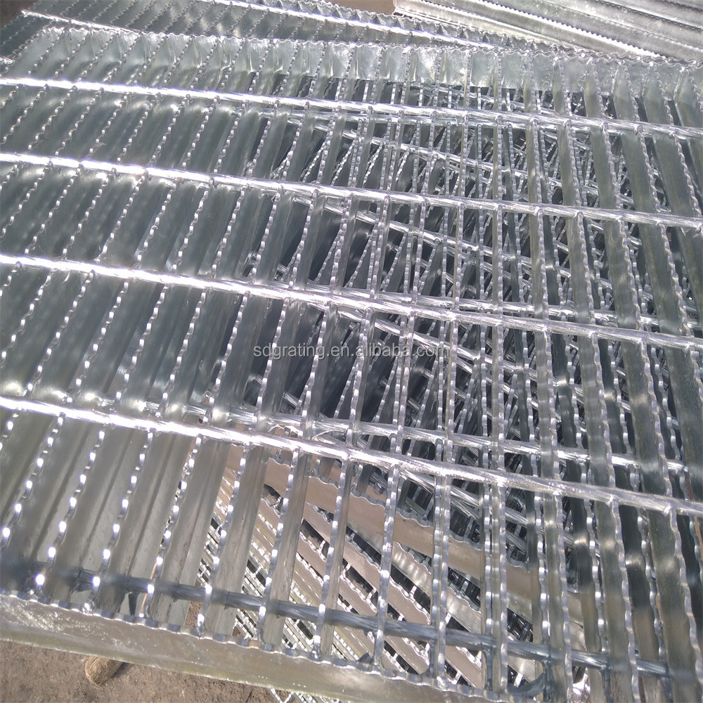 Structure floors building Parking Lot Hot Dipped Galvanized Walk Steel Catwalk Grating Weight Kg M2