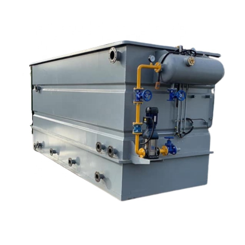 Sewage treatment Horizontal Dissolved Air Flotation Equipment Carbon Steel DAF System Dissolved Air Flotation Machine