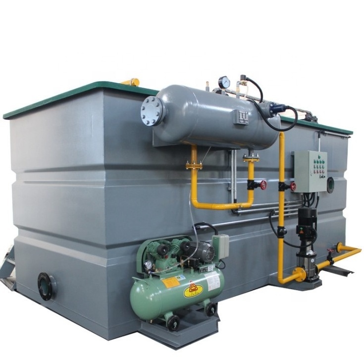 Sewage treatment Horizontal Dissolved Air Flotation Equipment Carbon Steel DAF System Dissolved Air Flotation Machine