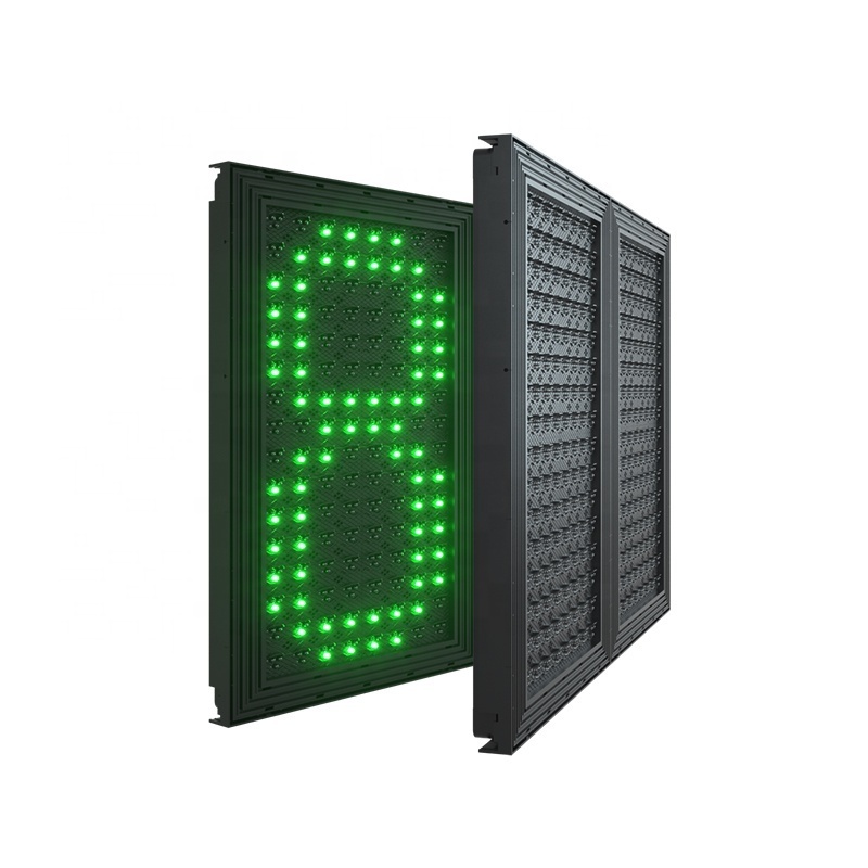 Two Digits Three Colors Dot Matrix Traffic Light Countdown Digital Timer