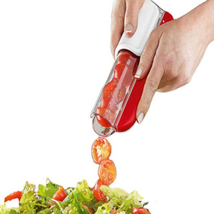 Creative New Tomato Grape Slicer Fruit Vegetable Salad Slicer Manual Virgin Fruit Slicer