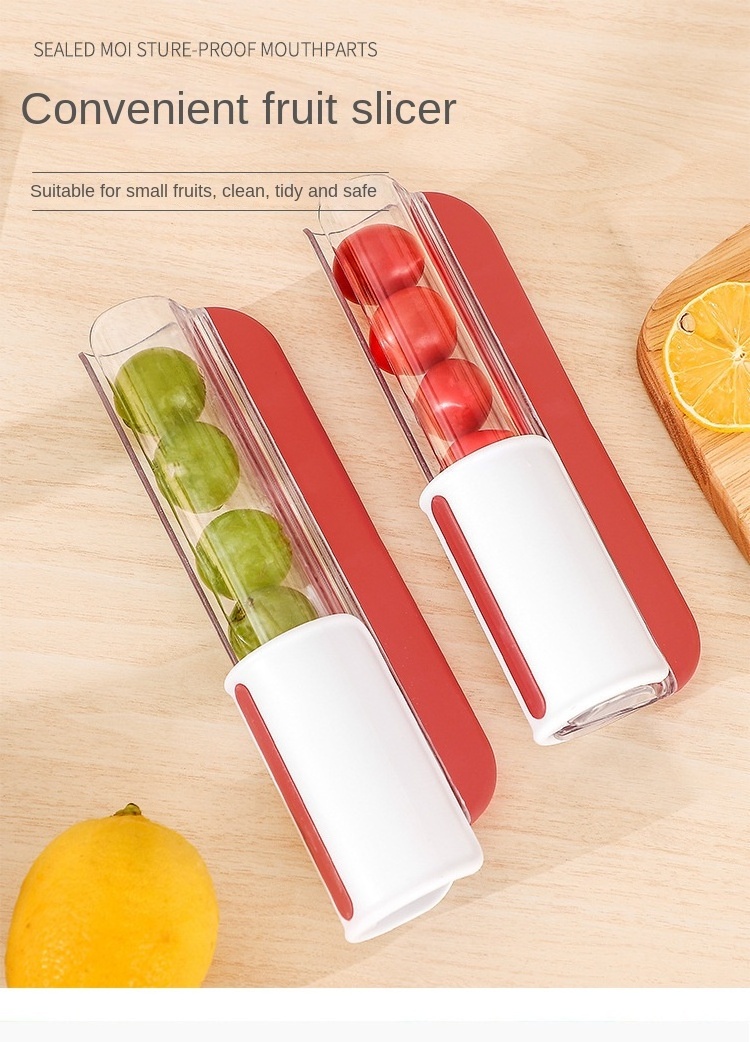 Creative New Tomato Grape Slicer Fruit Vegetable Salad Slicer Manual Virgin Fruit Slicer