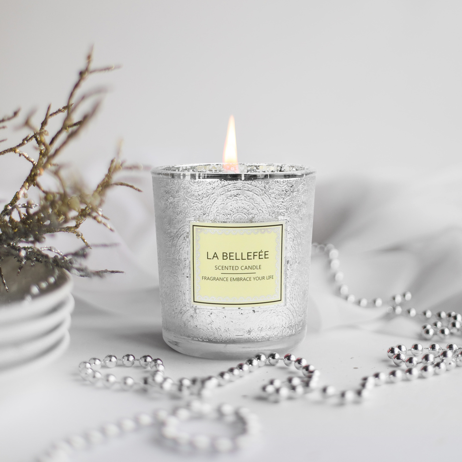 Fragrance Smokeless soy wax scented candle