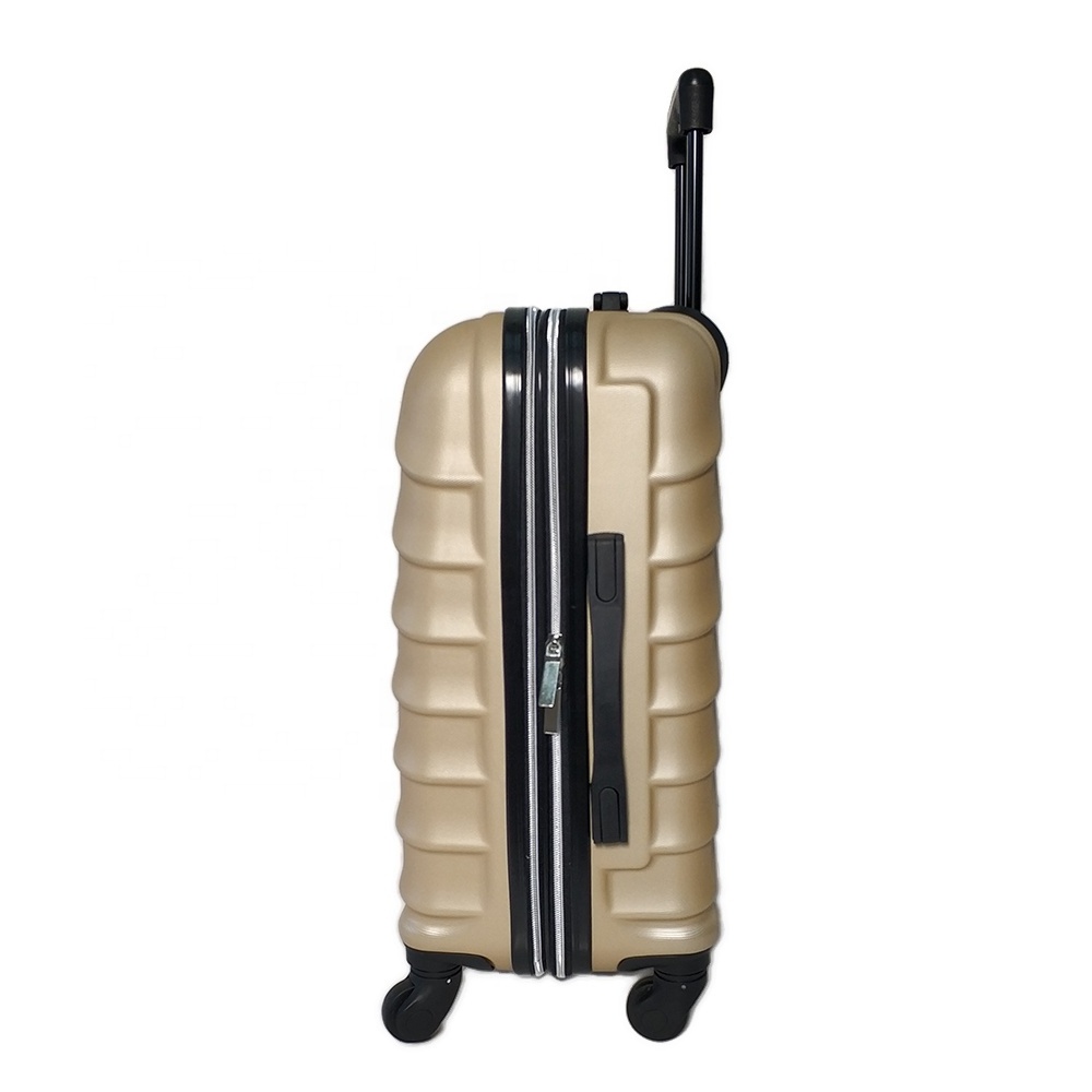 Expandable Travel Hard Trolley Bags Luggage Suitcase 3pcs Sets Airport ABS Big Business Metal Spinner Unisex 20