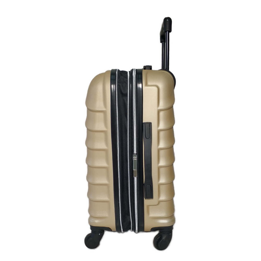 Expandable Travel Hard Trolley Bags Luggage Suitcase 3pcs Sets Airport ABS Big Business Metal Spinner Unisex 20