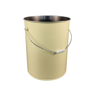 20L Steel Chemical Buckets Drums Packaging Barrel Recyclable Pail 5 Gallon With Removeable Lids