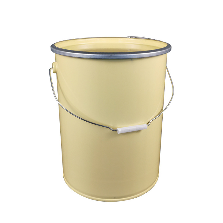 15L 20L 25L 30L 35L 50L 60L 100L 120L customized golden buckets for storage