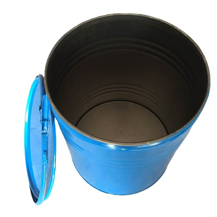 Factory sales inner coating packaging open iron drum 50L sand filled oil general chemical steel drum