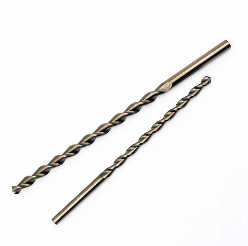 High Quality Plus Length Jobber Drill Bits For Wood Metal Extra Long Twist Drill Bit 3mm-8mm