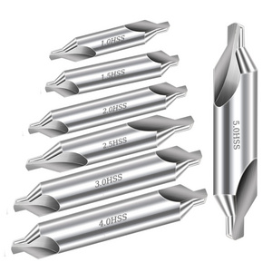 1mm 1.5mm 2mm 3mm 2.5mm 4mm 5mm 6mm Type A Hss 6542 Center Drill Bit For Metal Drilling Holes