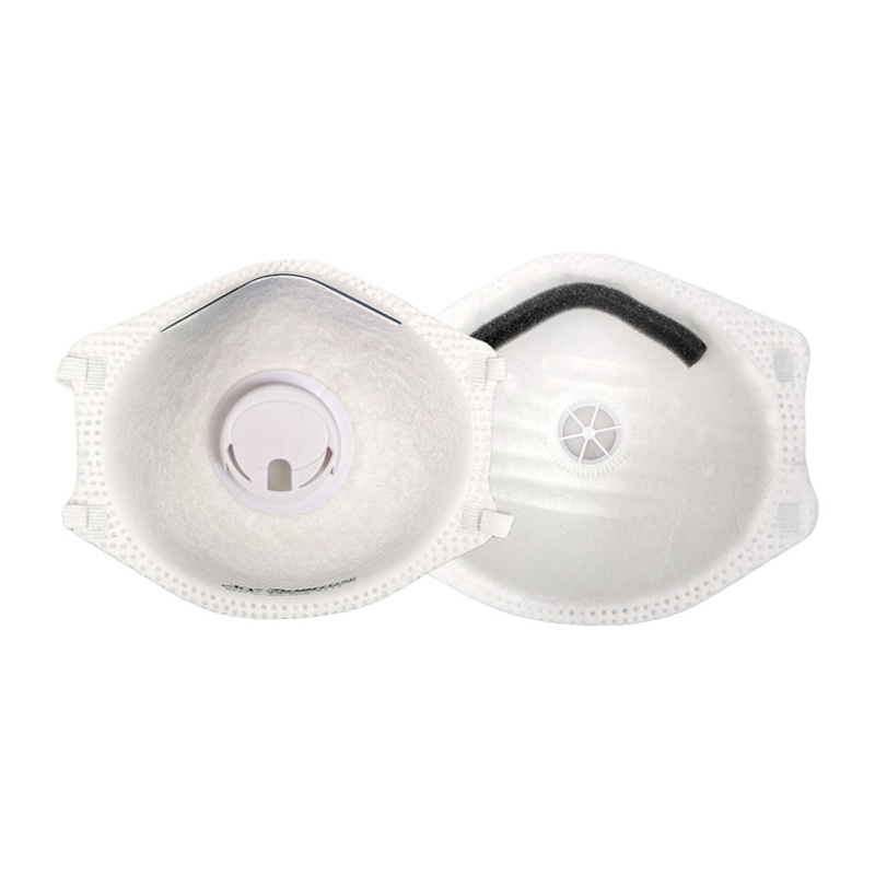 Vented Anti Dust Facemask NIOSH Approved Respiratory Protective Wholesale Price Moulded Cup Disposable N95 Respirator Mask