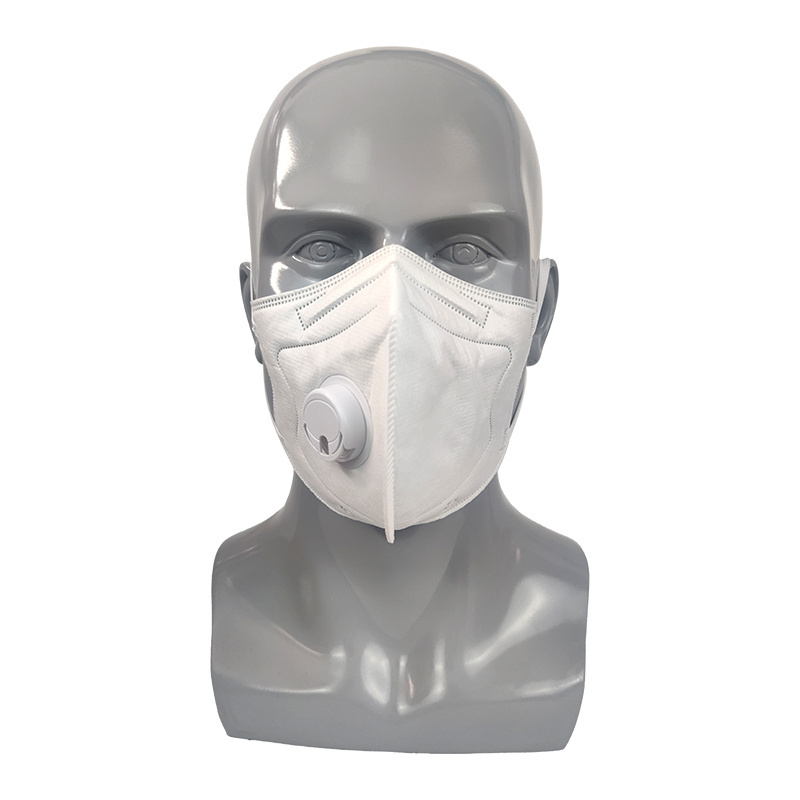 Valved Protective Facemask GB2626 EN149 Standard Earloop Custom Anti Dust Mascarilla Respirator Disposable KN95 FFP2 Face Mask