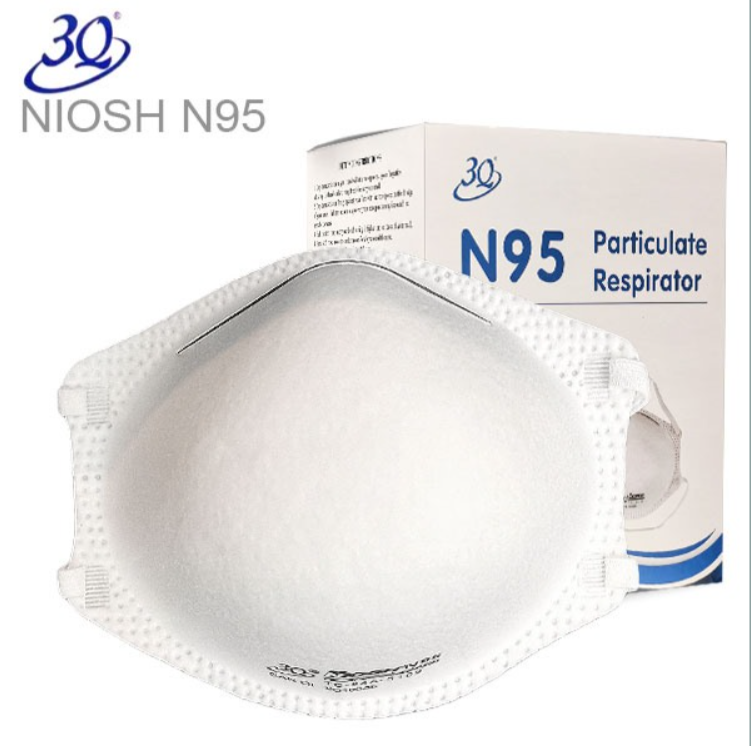 Niosh Approved N95 Safty Particulate Respirator Dust Protective Face Mask Disposable N95 Mask